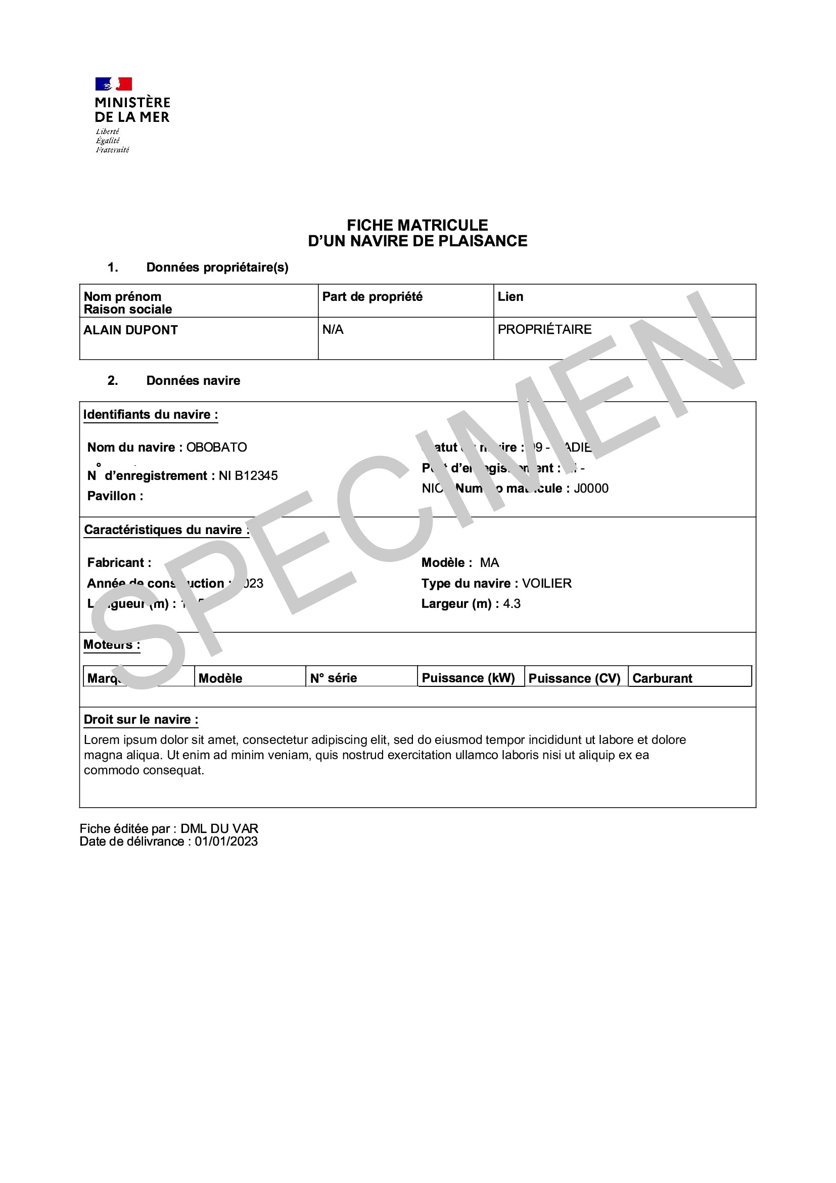 number-sheet-bateau-immatriculation